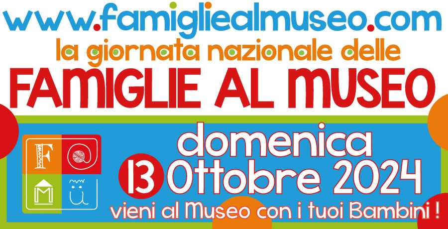 banner famiglie al museo